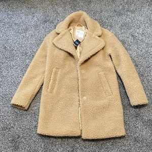 The A&F Teddy coat